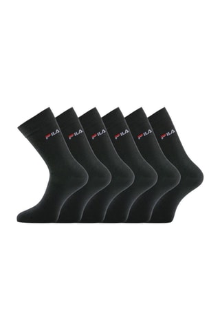 6 paires de chaussettes - Noir - Fila