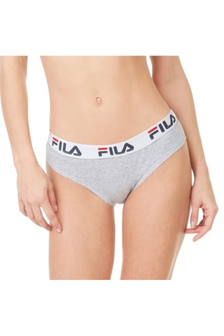3 culottes Noir, gris chiné et blanc - Fila
