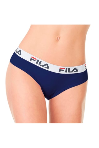 3 culottes Noir, bleu marine et blanc - Fila