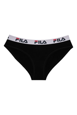 3 culottes Noir, bleu marine et blanc - Fila