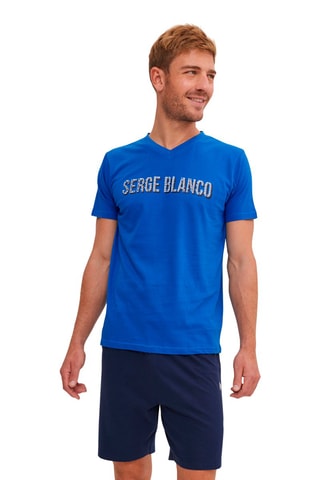 Pyjama 
Bleu et noir - Serge Blanco