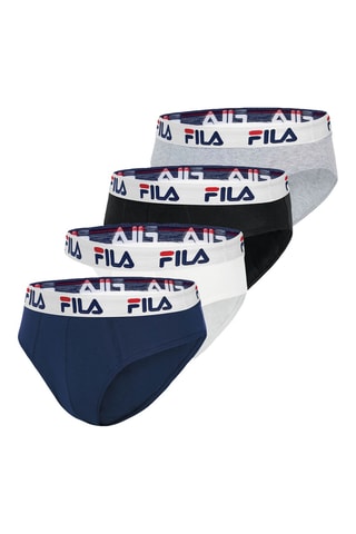 4 slips - Bleu marine et noir - Fila