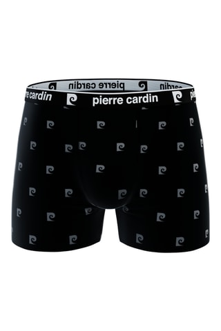 4 boxers - Preto e cinzento-escuro - Pierre Cardin