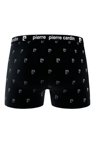 4 boxers - Preto e cinzento-escuro - Pierre Cardin