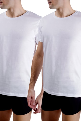 2 t-shirts - Blanc - Pierre Cardin