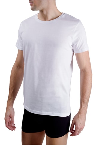 2 t-shirts - Blanc - Pierre Cardin