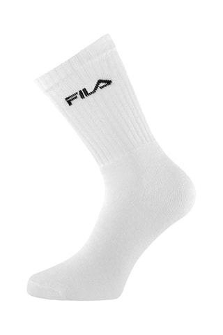6 paires de chaussettes - Blanc et beige - Fila