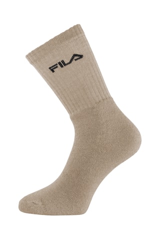 6 paires de chaussettes - Blanc et beige - Fila