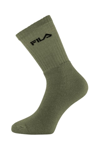6 paires de chaussettes - Blanc et beige - Fila