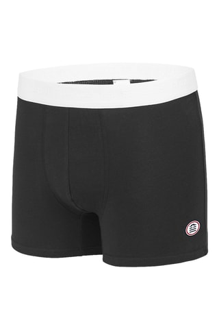 4 boxers - Noir, blanc, bleu et rouge - Serge Blanco