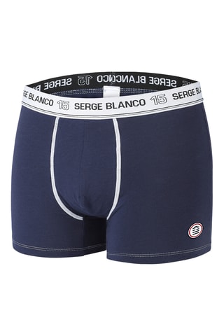 8 boxers - Noir et blanc - Serge Blanco