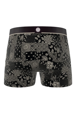 3 boxers - Gris foncé et noir - Serge Blanco