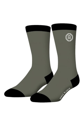 6 paires de chaussettes - Gris et noir - Serge Blanco