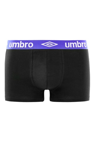 4 boxers - Azul-cobalto e vermelho - Umbro