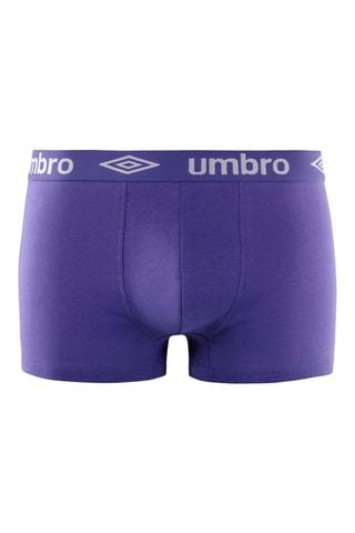 4 boxers - Azul-cobalto e vermelho - Umbro