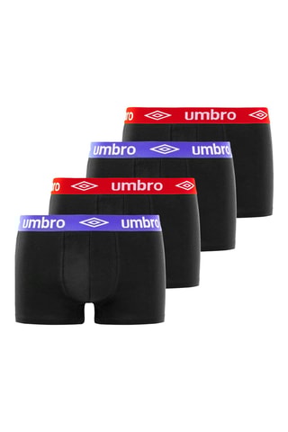 4 boxers - Preto - Umbro