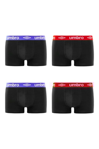 4 boxers - Preto - Umbro