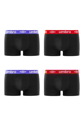 4 boxers - Preto - Umbro