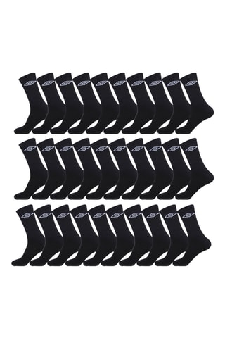 30 paires de chaussettes - Noir - Umbro