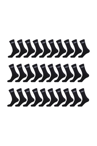 30 paires de chaussettes - Noir - Umbro