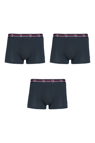 3 boxers - Bleu marine - Fila