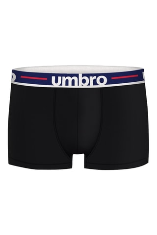 4 boxers - Preto, azul-marinho e branco - Umbro