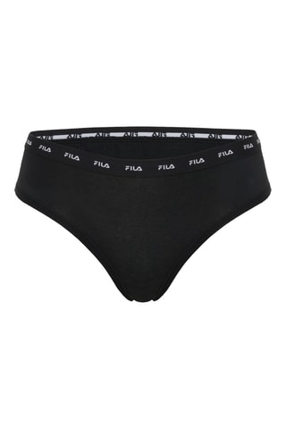 3 culottes - Gris chiné et noir - Fila