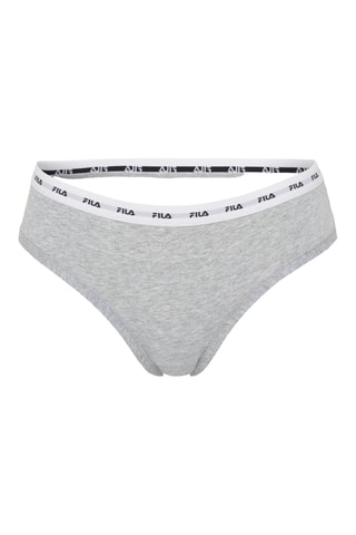 3 culottes - Gris chiné et noir - Fila