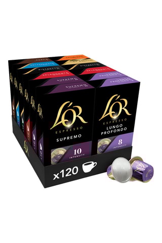 Assortiment Café L'Or Espresso - 120 capsules compatibles Nespresso®*