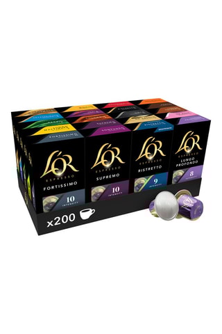 Assortiment Café L'Or Espresso - 200 capsules compatibles Nespresso®*