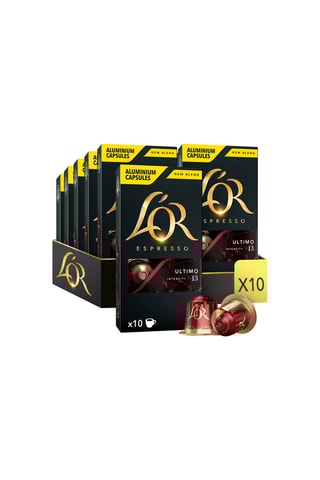 100 capsules L'Or Espresso Ultimo Intensité 13 - Compatibles Nespresso®*
