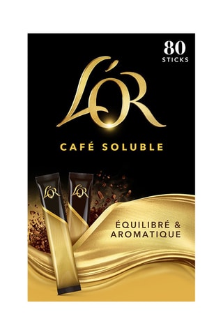 8 x Café Soluble L'Or Classique - 80 sticks