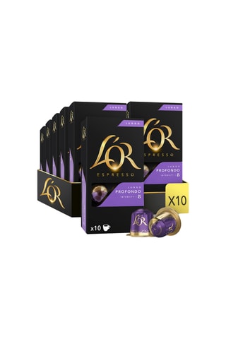 200 capsules Café L'Or Espresso Lungo Profondo Intensité 8 - Compatibles Nespresso®*