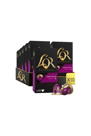 200 capsules Café L'Or Espresso Sontuoso Intensité 8 - Compatibles Nespresso®*