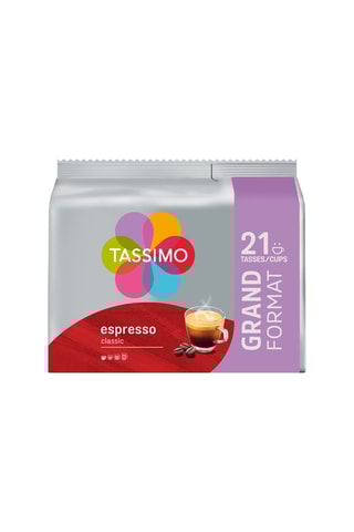 105 T-Discs Café Espresso classique - Compatibles Tassimo