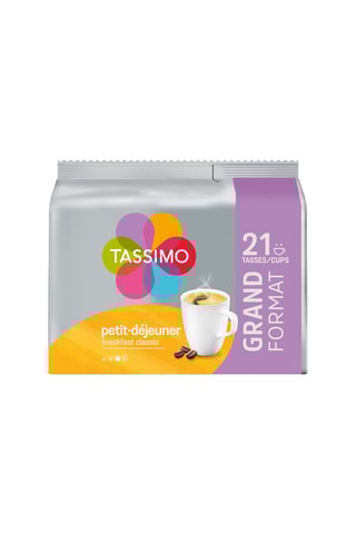 105 T-Discs Café spécial petit déjeuner classique - Compatibles Tassimo