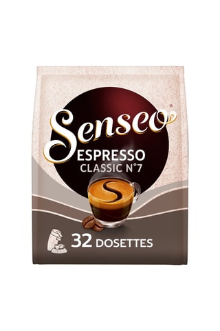 320 dosettes Café Espresso Classic N°7 - Compatibles Senseo
