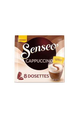 80 dosettes Café Cappuccino - Compatibles Senseo