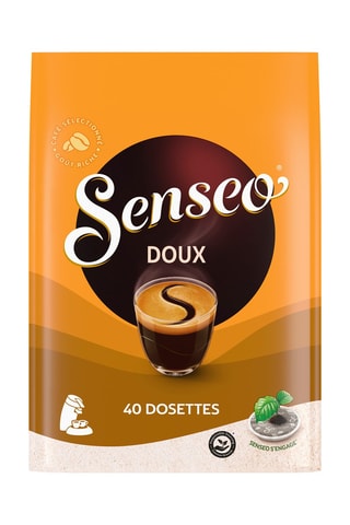 400 dosettes Café Doux - Compatibles Senseo