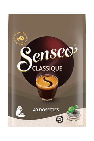 400 dosettes compostables Café Classique - Compatibles Senseo