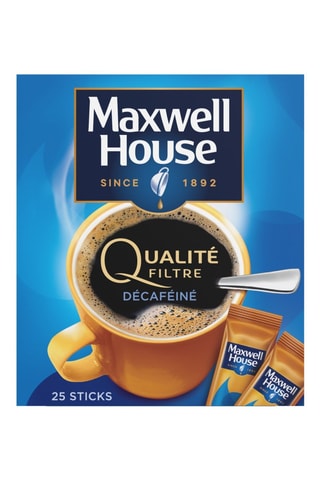 400 sticks Maxwell House Qualité Filtre Décaféiné 