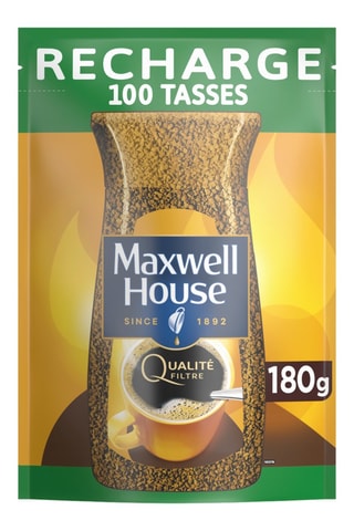12 x 	Recharge Maxwell House Qualité Filtre Normal - 180 g