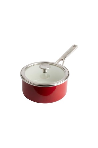 Steelpan met Deksel 18 cm - 2 l