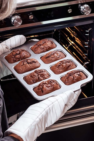 Bakvorm voor Minicakejes  8-delig
