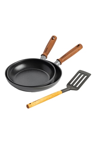 2 Koekenpannen met Keramische Bekleding Mayflower Pro - 20/28 cm- Greenpan