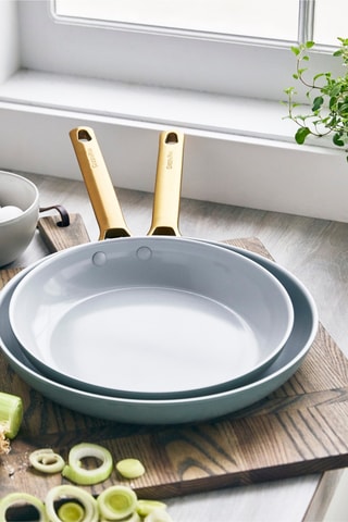 2 Koekenpannen met Keramische Bekleding Padova Reserve - 24/28 cm - Greenpan