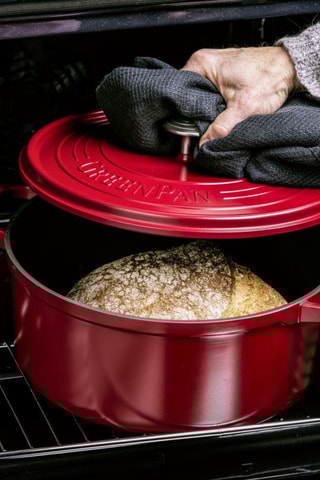 Stoofpan met Keramische Bekleding Featherway - 22 cm - Greenpan