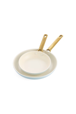 2 Koekenpannen met Keramische Bekleding Padova Reserve - 20/26 cm - Greenpan
