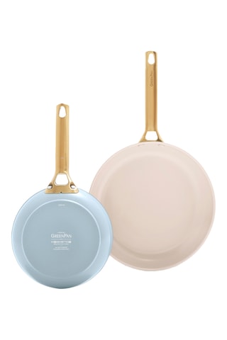 2 Koekenpannen met Keramische Bekleding Padova Reserve - 20/26 cm - Greenpan