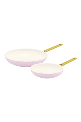 2 Koekenpannen met Keramische Bekleding Padova Reserve - 20/26 cm - Greenpan
